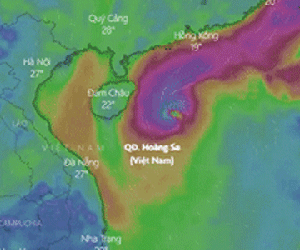 Bão Nesat tiếp tục mạnh thêm, hướng thẳng vào Biển Đông