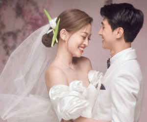 Hé lộ thêm ảnh cưới cực ngọt ngào của Bình An - Phương Nga