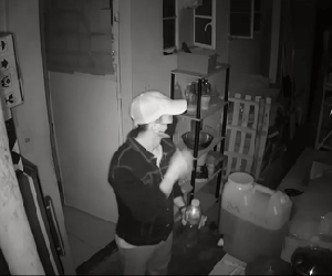 Clip tên trộm lộ điểm 'chết người' trước camera an ninh nóng nhất mạng xã hội