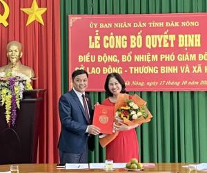 Phó Giám đốc Sở xin thôi việc ngay tại buổi công bố quyết định bổ nhiệm
