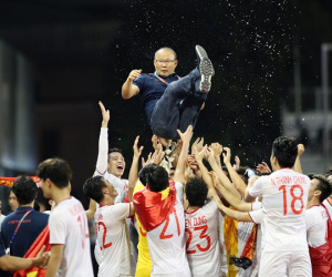 AFC: 'Bóng đá Việt Nam tiến bộ vượt bậc dưới triều đại Park Hang-seo'