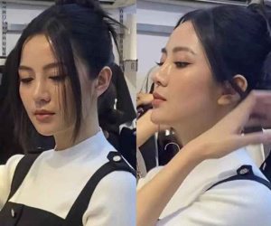 Bị chụp lén, nhan sắc hot girl Tú Linh ra sao?