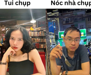 Chồng than thở phải 'nhịn nhục' khi chụp ảnh cho 'nóc nhà', hội chị em thốt lên: Quá đáng yêu!