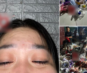 Xót xa cô gái trẻ khóc nức nở vì quầy hoa 20/10 bị tạt mắm tôm trong đêm: 'Đó là tất cả vốn liếng em dùng để lo cho bố mẹ'