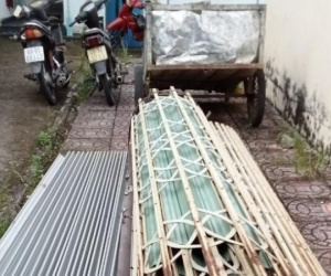 Trộm vào nhà dân không tìm thấy tài sản giá trị liền tháo cửa sắt mang bán phế liệu