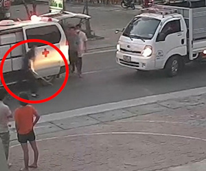 Góc quay bất ngờ vụ ô tô chèn ép xe cấp cứu, chuyển cơ quan điều tra thụ lý