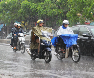 Thời tiết ngày 24/10: Áp thấp nhiệt đới tan trên biển, Bắc bộ mưa lớn