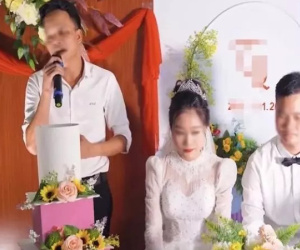 Thanh niên lên hát tặng trong hôn lễ khiến cô dâu khóc nức nở, dân tình lên án: 'Để người ta yên không được sao!'