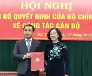 Ông Trần Đức Thắng làm Bí thư Tỉnh ủy Hải Dương