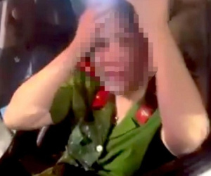 Nữ thiếu tá biểu hiện say, lái xe gây tai nạn có...kỷ luật?
