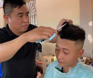 Quang Linh Vlog cắt tóc, dân mạng hết hồn nhìn thành quả