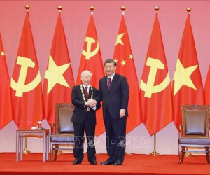 Tổng Bí thư Nguyễn Phú Trọng kết thúc tốt đẹp chuyến thăm chính thức Trung Quốc