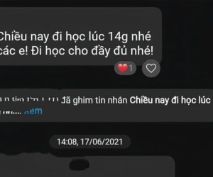 Học trò đến lớp đúng giờ như lời dặn của cô giáo và cái kết đầy bất ngờ