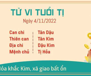 Tử vi thứ 6 ngày 04/11/2022 của 12 con giáp: Sửu thăng tiến, Dậu uể oải