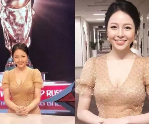 Xôn xao hot girl Trâm Anh làm MC 'Nóng Cùng World Cup 2022'