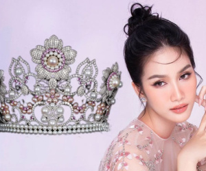 Vương miện Miss International đẹp tinh xảo, quá đẳng cấp: Thời của Phương Anh tới rồi