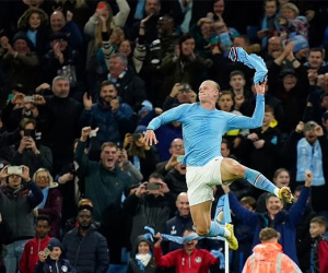 Haaland ghi bàn phút bù giờ thứ 5, Man City chiếm đỉnh