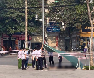 Chuyên gia Hàn Quốc tử vong, nghi rơi từ tầng cao tòa nhà xuống đất