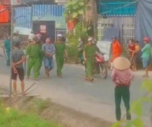 Bắt đối tượng dùng rựa chém người phụ nữ dã man