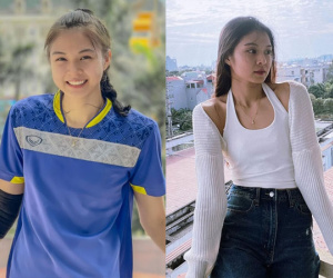 Nhan sắc ngọt ngào của Hoa khôi bóng chuyền nữ 2022