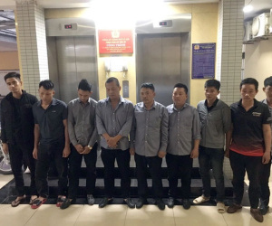 Bắt khẩn cấp Phó giám đốc Công ty mua bán nợ ở Hà Nội và 8 đàn em