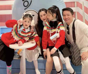 Đoàn Di Băng chỉ cho con lớn ngồi khoang thương gia với bố mẹ, 2 con nhỏ ngồi ghế thường giá rẻ hơn