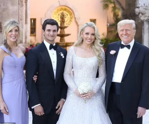 Cựu Tổng thống Donald Trump gả út cưng cho tỉ phú kém 4 tuổi