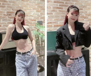 Khởi My khoe vòng eo con kiến, hoá ra đây là cách khiến cô nàng giữ dáng ở tuổi U40