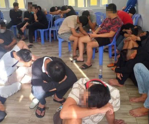 71 người phê pha ma túy tại quán karaoke ven biển Đà Nẵng
