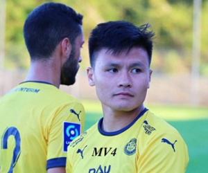 Quang Hải tiếp tục không được đá phút nào trong trận hòa của Pau FC
