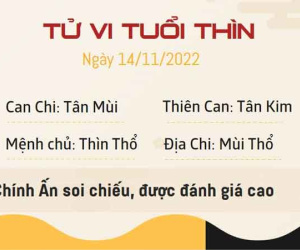 Tử vi thứ 2 ngày 14/11/2022 của 12 con giáp: Thìn được đánh giá cao, Thân gặp họa