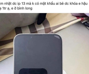 Cô gái nhặt được iPhone13 cương quyết không trả, cư dân mạng khuyên ngăn hết lời