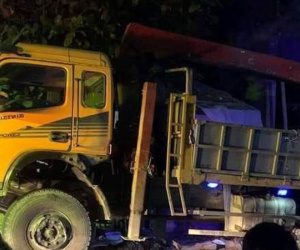 Vụ xe máy đâm vào đầu xe tải, cả ba thanh niên tử vong tại chỗ: Đã xác định danh tính các nạn nhân