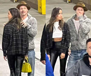 Tài tử Brad Pitt thân mật bên người đẹp 29 tuổi