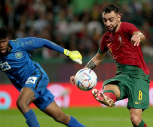 Bruno Fernandes rực sáng trong ngày vắng Ronaldo, Bồ Đào Nha đại thắng