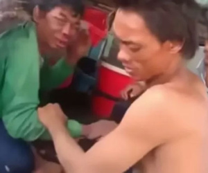 Ngư dân bị hành hạ dã man trên tàu cá đã vào đất liền