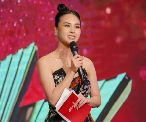 MC Quỳnh Nga VTV bất ngờ được mời dẫn chung kết Hoa hậu Du lịch quốc tế