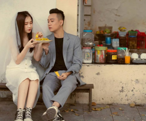 Chuyện tình đẹp như mơ của JustaTee: Vợ là fangirl thành luôn bạn đời