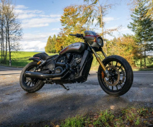 Chiêm ngưỡng Indian Scout Rogue với phiên bản custom bởi Hardnine Choppers
