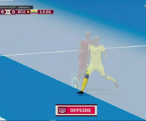 Qatar là đội đầu tiên hưởng lợi từ công nghệ bắt việt vị bán tự động tại World Cup 2022