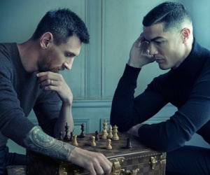 World Cup-Behind the scenes: Video hậu trường, nơi tạo ra bức ảnh gây sốt của Messi và Ronaldo