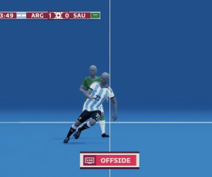 VAR gây tranh cãi khi từ chối bàn của Argentina