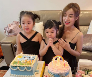 Vợ cũ Hoài Lâm mừng sinh nhật con gái bên người đặc biệt