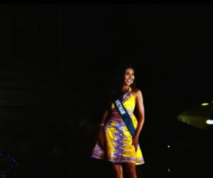 Miss Earth lại gây tranh cãi với sân khấu tối om, Thạch Thảo khó toả sáng dù diện đầm lộng lẫy
