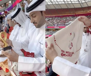 Phát sốt túi quà xịn sò tặng khán giả đến xem 'World Cup' ở Qatar