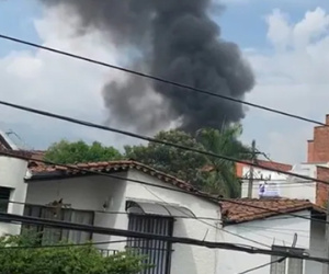 Colombia: Máy bay lao xuống khu dân cư, không ai trên khoang sống sót