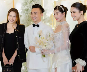 Lộ diện mỹ nhân bắt được hoa cưới Lê Âu Ngân Anh