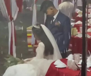 Thương hình ảnh cô dâu Nghệ An khóc thút thít vì đám cưới không có khách đến dự