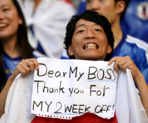 Lời nhắn sếp của CĐV Nhật Bản được FIFA chia sẻ tới 'tất cả các ông chủ trên thế giới'