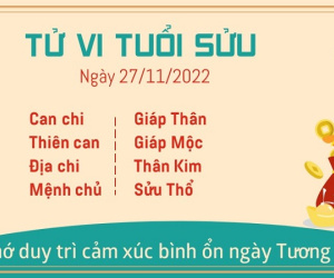 Tử vi Chủ Nhật ngày 27/11/2022 của 12 con giáp: Sửu đón tài lộc, Dần đề phòng rắc rối